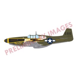 NORTH AMERICAN P-51B/C Mustang w/ dorsal fin (PROFIPACK) -Escala 1/48- Eduard 82108