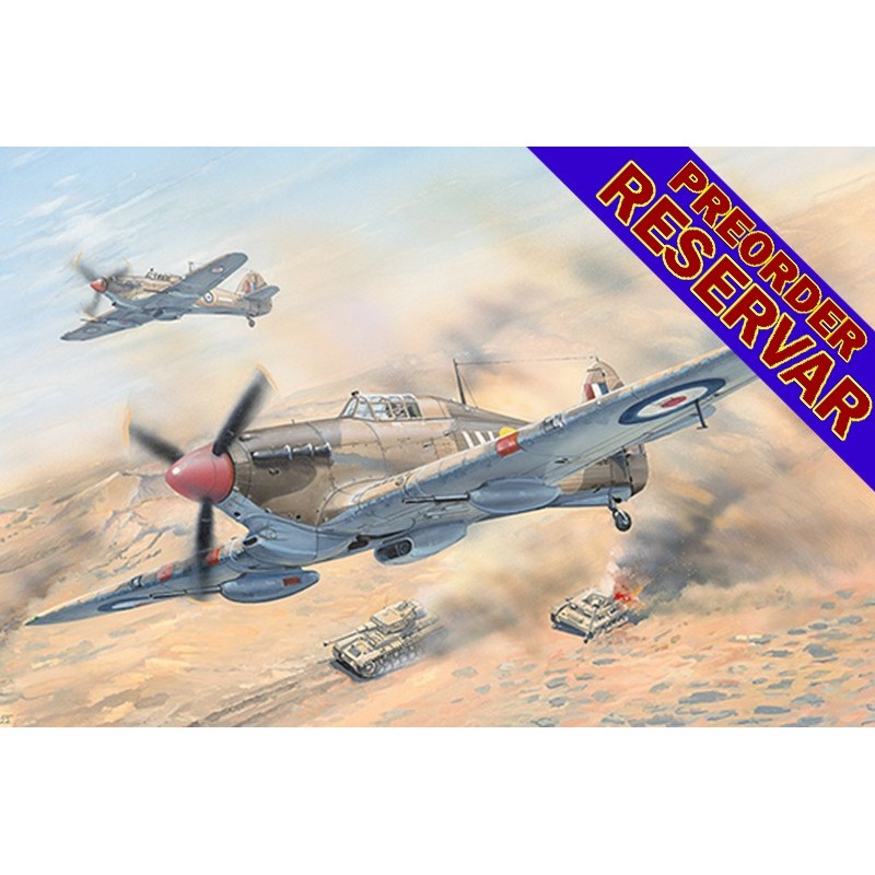 HAWKER HURRICANE Mk-II D / TROP -Escala 1/48- Hobby Boss 81780