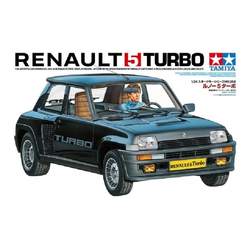 RENAULT 5 TURBO - ESCALA 1/24 - TAMIYA 24368