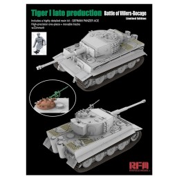 CARRO DE COMBATE SD.KFZ. 181 TIGER I E (LATE) "Villers-Bocage" -Escala 1/35- RyeField Model 5101