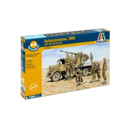 CAMION 3 RO & CAÑON 90/53 AA (Fast assembly) -Escala 1/72- Italeri 7508