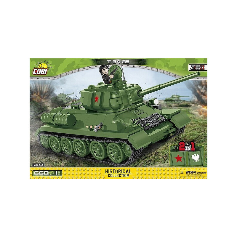 JUEGO DE CONSTRUCCION COBI T 34-85 COBI-2542