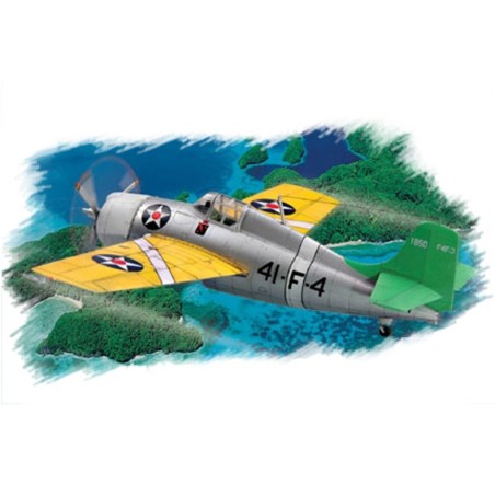 GRUMMAN F4F-3 WILDCAT -Escala 1/72 - HOBBYBOSS 80219