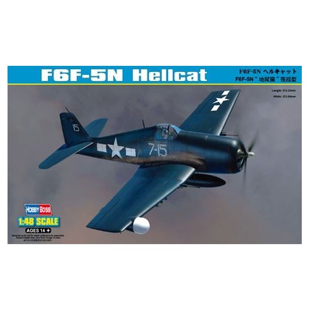 GRUMMAN F6F-5N HELLCAT -Escala 1/48- HobbyBoss 80341