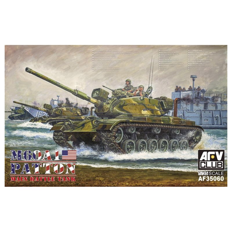 CARRO DE COMBATE M-60 A1 PATTON -Escala 1/35- AFV Club AF35060