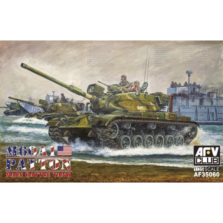 CARRO DE COMBATE M-60 A1 PATTON -Escala 1/35- AFV Club AF35060