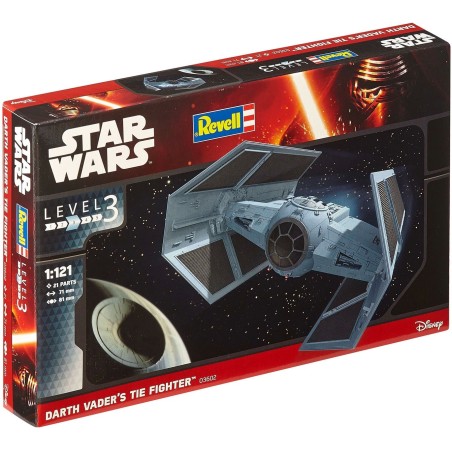 Star Wars: DARTH VADER S TIE FIGHTER -Escala 1/121- Revell 03602