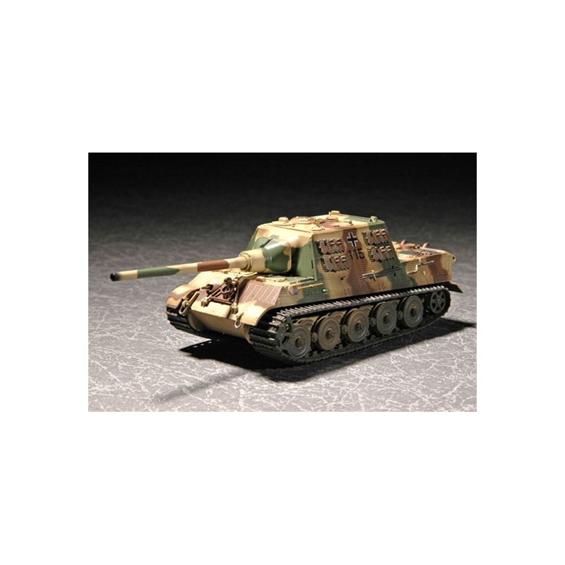 CAZACARRO Sd. Kfz. 186 JAGDTIGER (Henschel) & Zimmerit -Escala 1/72- Trumpeter 07293