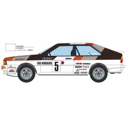 AUDI QUATRO RALLY - ESCALA 1/24 - ITALERI 3642