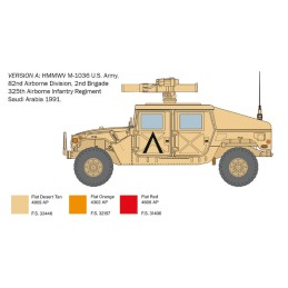 VEHICULO BLINDADO M-1036 HMMWV Lanzamisiles -Escala 1/35- Italeri 6598