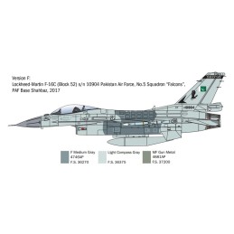 GENERAL DYNAMICS F-16C FIGHTING FALCON - ESCALA 1/48 - ITALERI 2825