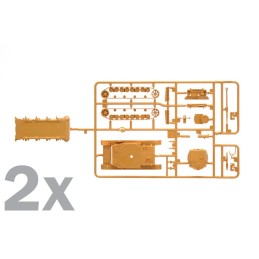 CARRO DE COMBATE PANZER IV Ausf. F1/F2 (2 unidades - Fast assembly) -Escala 1/72- Italeri 7514