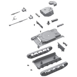 CARRO DE COMBATE PANZER IV Ausf. F1/F2 (2 unidades - Fast assembly) -Escala 1/72- Italeri 7514