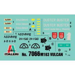 VEHICULO BLINDADO ANTIAEREO M-163 VULCAN - ESCALA 1/72 - ITALERI 7066