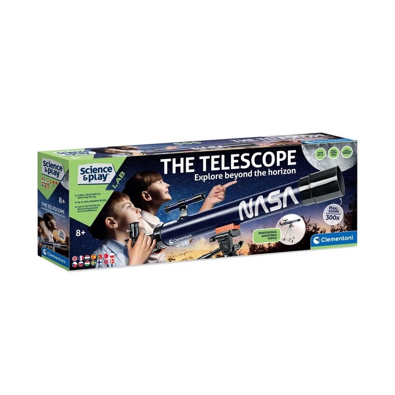 Science & play: TELESCOPIO - Clementoni 75087