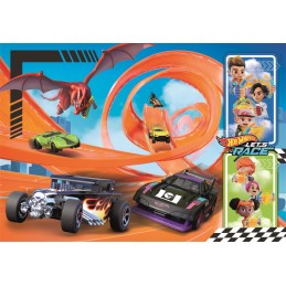 PUZZLE 104 Pzas. SUPER HOTWHEELS - Clementoni 25776