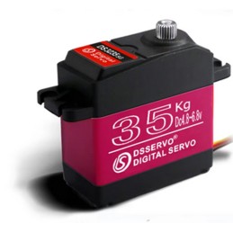 SERVO DIGITAL 35 KG DS3235MG DC4,8V - 6,8V PIñONERIA METALICA - BRAZO METALICO