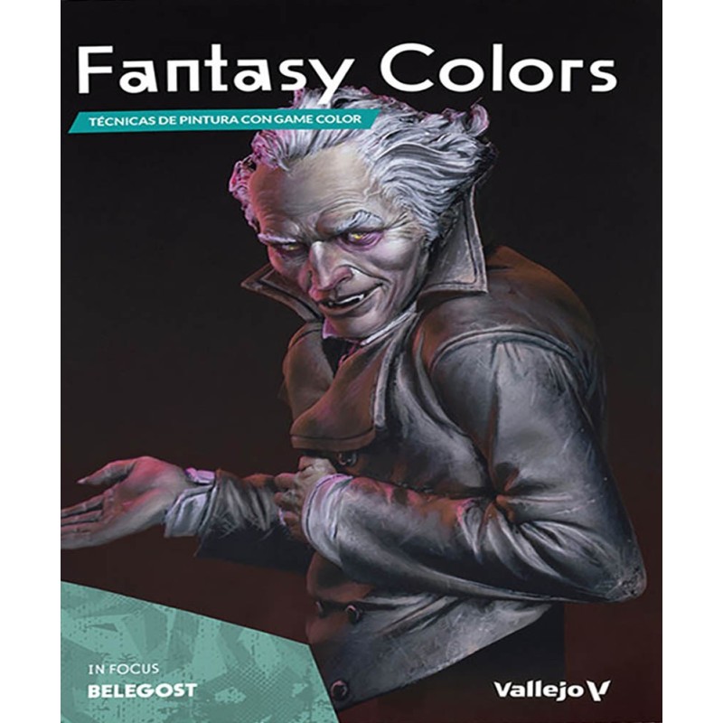 LIBRO FANTASY COLORS TECNICAS DE PINTURA CON GAME COLORS