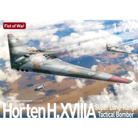 HORTEN H.XVIIIA BOMBARDERO ESTRATEGICO - ESCALA 1/72 - MODELCOLLECT UA72217