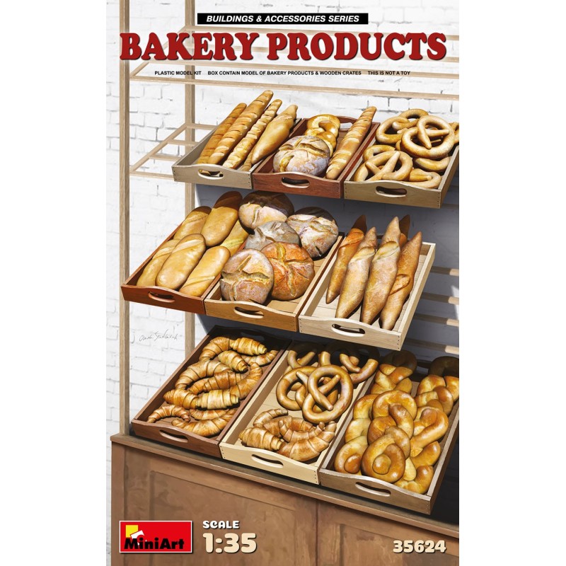 PRODUCTOS DE PANADERIA 1/35 MINIART 35624