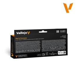 SET DE PINTURAS RUST AND CORROSION 8 BOTES - VALLEJO 70262