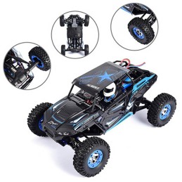 COCHE ELECTRICO rtr 1/12 CRAWLER AZUL 2.4 ghz WLTOYS 12427-B