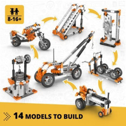 MECHANICS (Wheels, axles & Inclined planes) - ENGINO STEM02