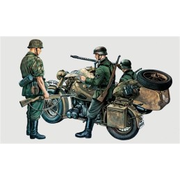 MOTOCICLETA BMW R75 & SIDECAR -Escala 1/35- Italeri 315