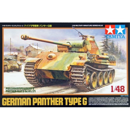 CARRO DE COMBATE Sd.Kfz. 171 PANTHER Ausf. G -Escala 1/48- Tamiya 32520