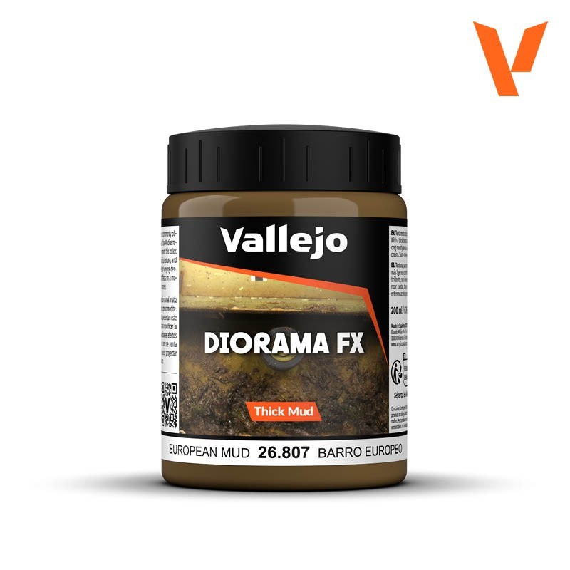 Diorama FX: BARRO EUROPEO (200 ml) - Acrylicos Vallejo 26807