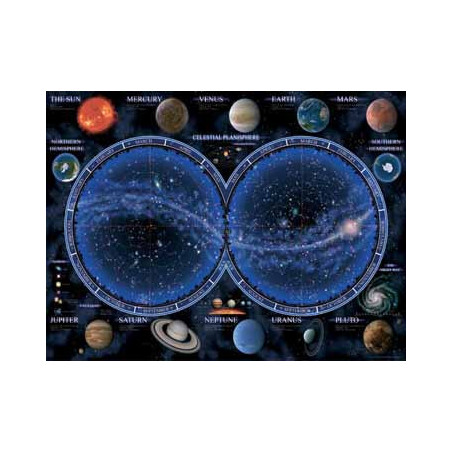 PUZZLE 1500 PZA ASTRONOMIA 80X60 CM