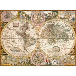 PUZZLE 3000 PZAS  MAPA ANTIGUO  114,3 X 82,6 CM