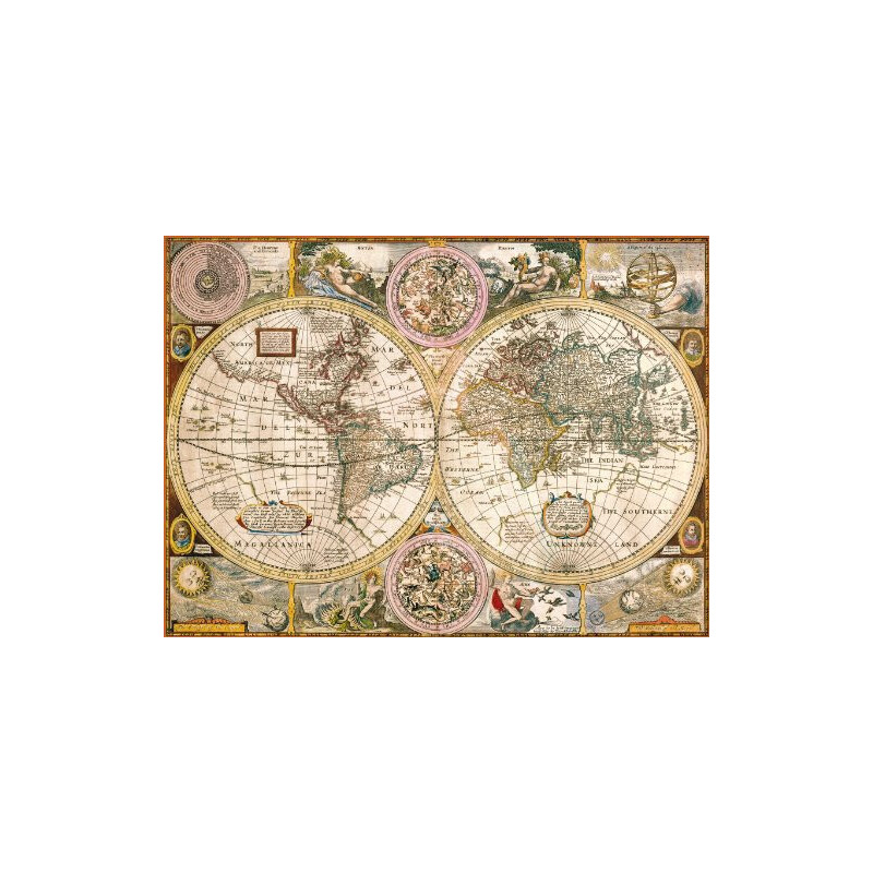 PUZZLE 3000 PZAS  MAPA ANTIGUO  114,3 X 82,6 CM