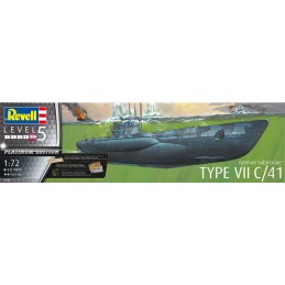 SUBMARINO U-Boot Type VII C/41 -Escala 1/72- Revell 05163