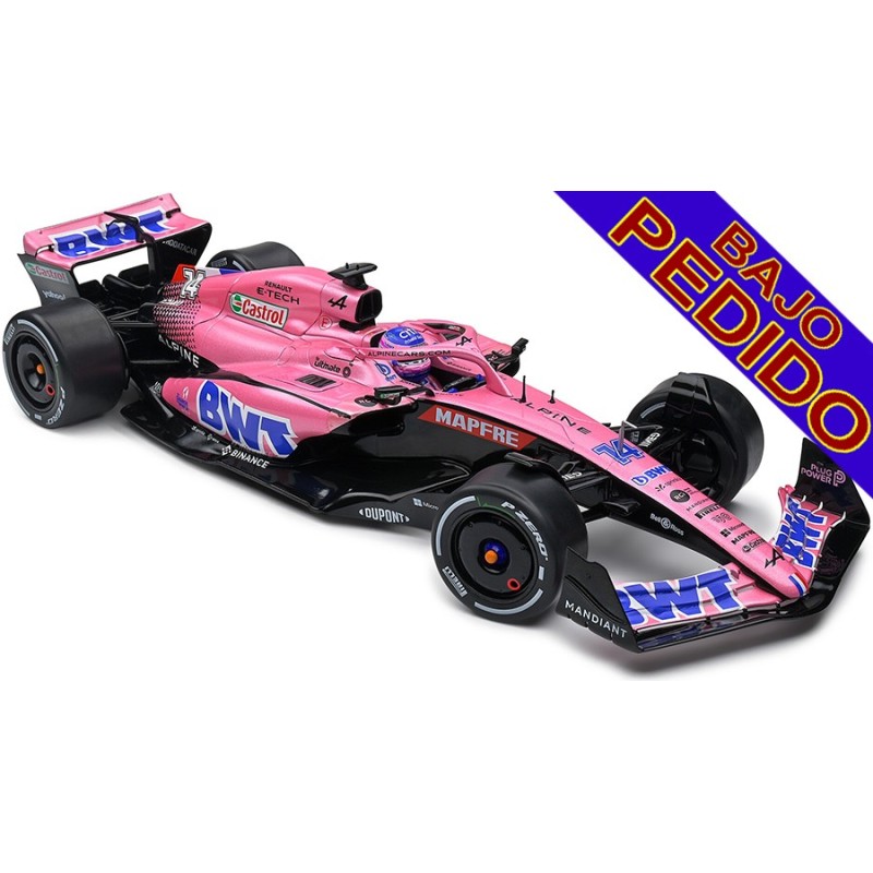 Alpine A522 "Bahrein Grand Prix 2022" F. Alonso -Escala 1/18- SOLIDO 1808801