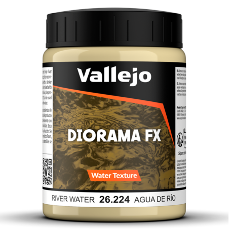 WATER EFFECTS: AGUA DE RIO 200 ml - Acrylicos Vallejo 26224