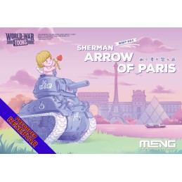 CARRO DE COMBATE  SHERMAN ARROW OF PARIS -TOONS- Meng Model WWV-005