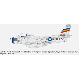 North American F-86F Sabre -Escala 1/48- Airfix A08111