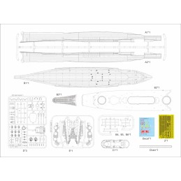 ACORAZADO YAMATO -Escala 1/350- VERY FIRE MODEL 350902