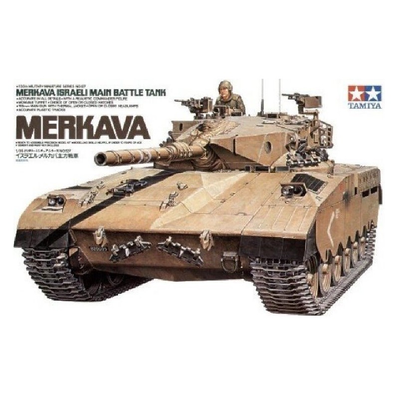 CARRO DE COMBATE MERKAVA MK-I -Escala 1/35 - Tamiya 35127