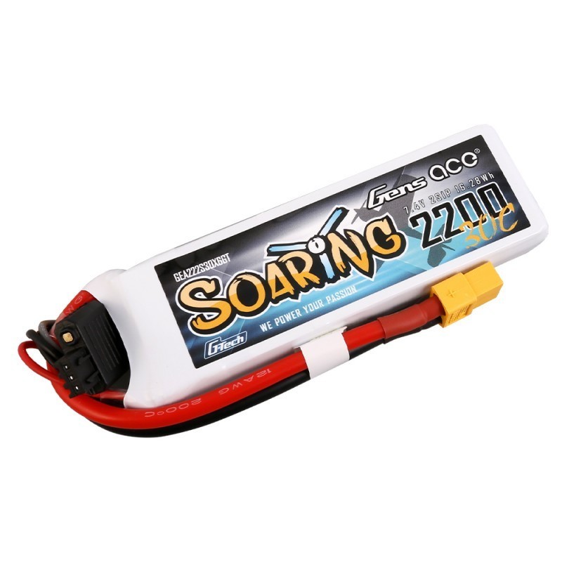 BATERIA LIPO 7.4V 2200MAH 45C XT60