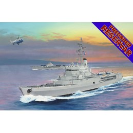 CRUCERO PORTAHELICOPTERO JEANNE  dARC (1964) -Escala 1/350- Trumpeter 05636