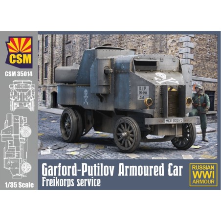 CAMION BLINDADO GARFORD-PUTILOV (Freikorps) -Escala 1/35- Copper State Models CSM35014