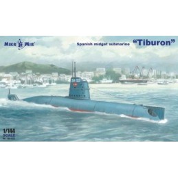 SUBMARINO TIBURON (España) -Escala 1/144- Mikro Mir 144-022