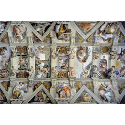 PUZZLE 5000 Pzas. CAPILLA SIXTINA (1530 X 1010 mm)