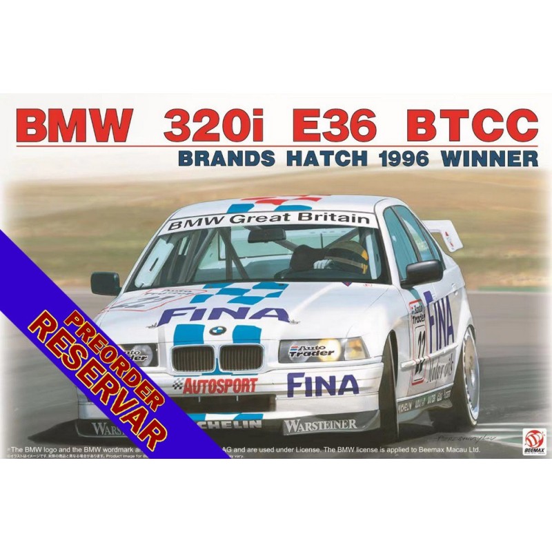 BMW 320i BTCC "Brands Hatch 1996 Winner" -Escala 1/24- BX24045