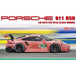 PORSCHE 911 RSR 2018 LM GTE "Class Winner" -Escala 1/24- NUNU - BEEMAX PN24040