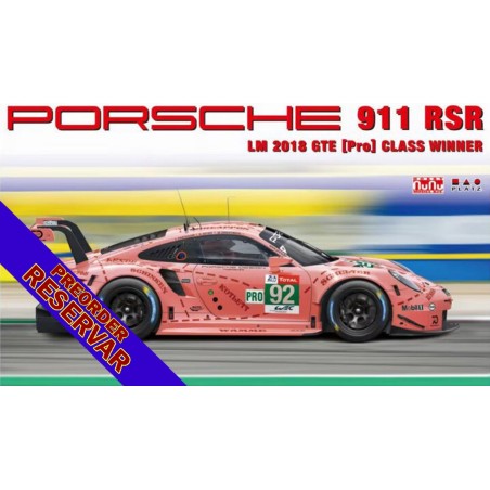 PORSCHE 911 RSR 2018 LM GTE "Class Winner" -Escala 1/24- NUNU - BEEMAX PN24040