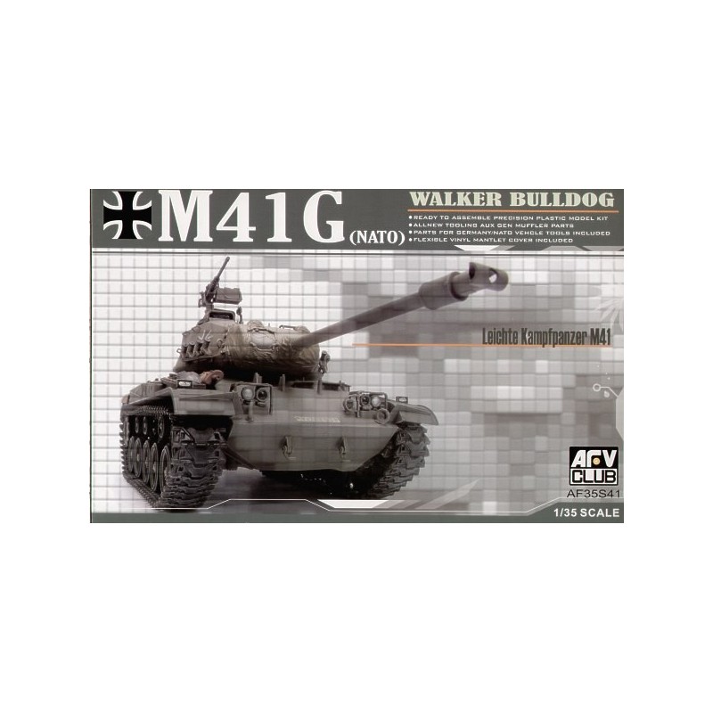 CARRO DE COMBATE M-41 G (OTAN) -Escala 1/35- AFV Club AF35S41