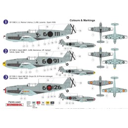 MESSERSCHMITT Bf-109 E-3 (España) -Escala 1/72- AZ Model 7660